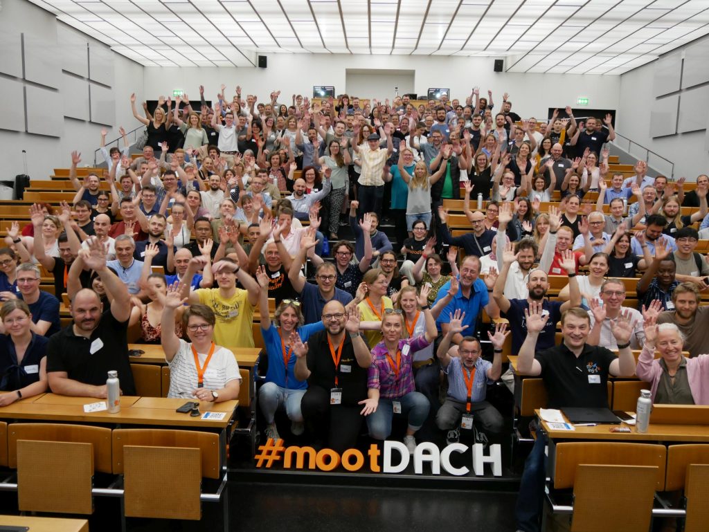 Am Ende des BarCamps der MoodleMoot DACH 23 an der ETH Zürich (Foto: Anreas Hruska)