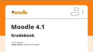 Improvements to the Gradebook in Moodle LMS 4.1 include a new Grade summary report, enhanced Single view and User reports with new search and collapsible category features, along with the option of additional grade letters.